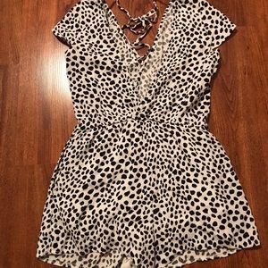 Dotted LULUS Romper